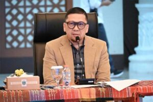 Ketua Komisi II DPR RI Ahmad Doli Kurnia saat memimpin Kunjungan Kerja Komisi II DPR RI ke Sumatera Utara, Senin (24/7/2023). (Foto: Parlementaria/Prima/Man)