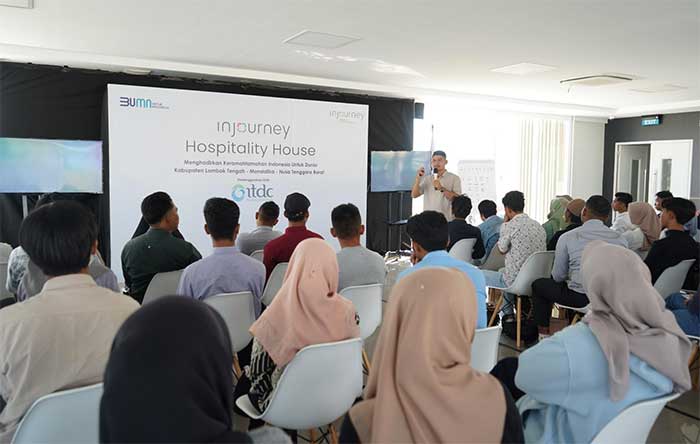 Kolaborasi InJourney & ITDC Berikan Pelatihan Keterampilan Hospitality Bagi Masyarakat Desa Penyangga di Kawasan Ekonomi Khusus Mandalika. (Foto: Istimewa)