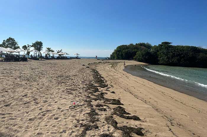 Penataan yang telah rampung dilakukan BWS di Pantai Selagan Nusa