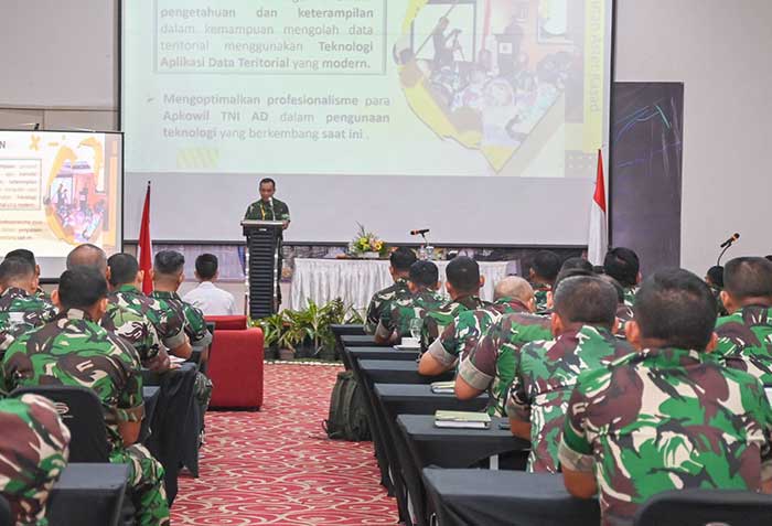 Perkuat Pembinaan Teritorial, Staf Teritorial Angkatan Darat Pelihara Kemampuan Teknologi