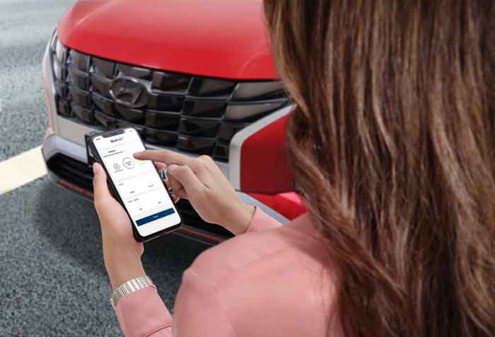 Teknologi Connected Car Service Hyundai Bluelink