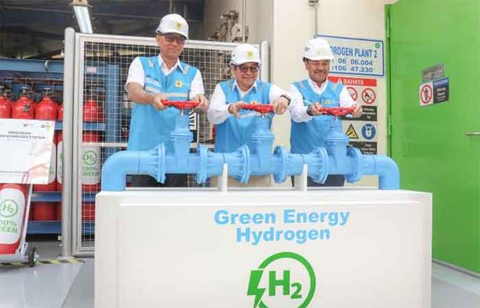 Green Hydrogen Plant Pertama di Indonesia Resmi Beroperasi