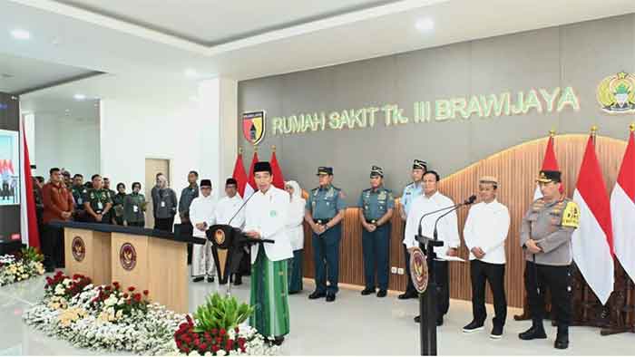 Presiden Jokowi Resmikan 2 Rumah Sakit TNI