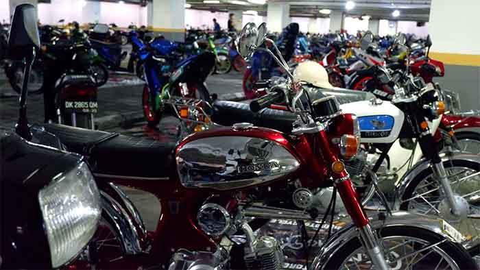 Kontes Motor Modifikasi di Acara D’Youth Festival 3.0 Denpasar