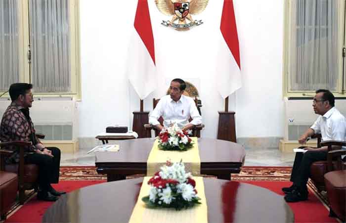 Syahrul Yasin Limpo Pamit dan Minta Maaf kepada Presiden Jokowi