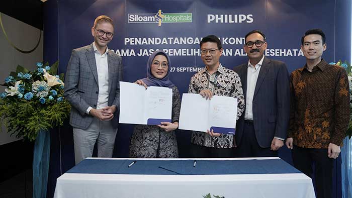 Memperbarui Perjanjian Kerjasama dengan Philips Indonesia, Grup RS Siloam Berikan Perawatan Berkualitas Berkelanjutan