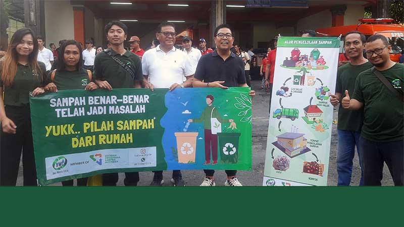 Pemkot Denpasar Canangkan Komitmen Bersama Pengelolaan Sampah dari Sumbernya