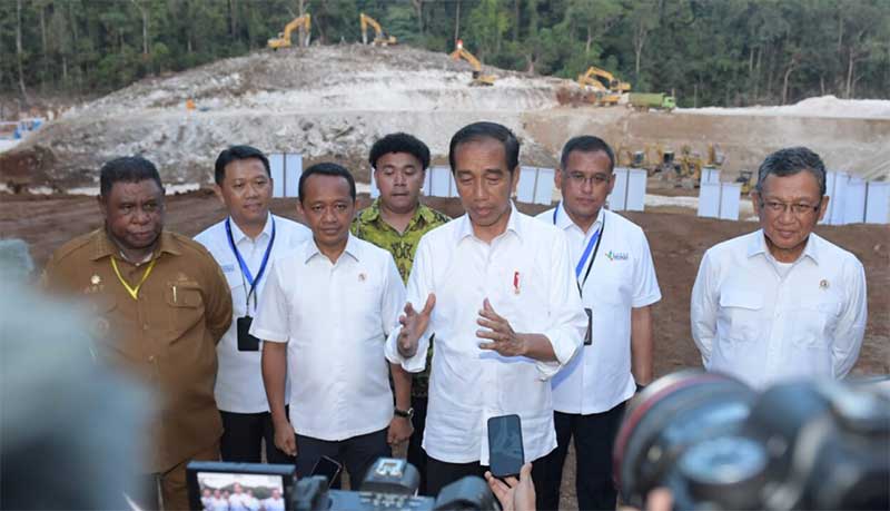 Jokowi Groundbreaking PSN Kawasan Industri Pupuk Fakfak