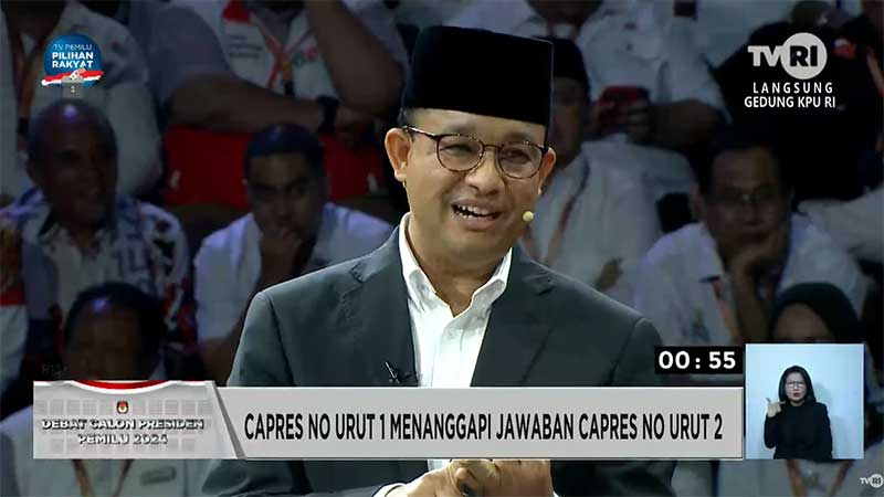 Timnas Amin Katakan Anies Tampil Lebih Baik dalam Debat Perdana Capres