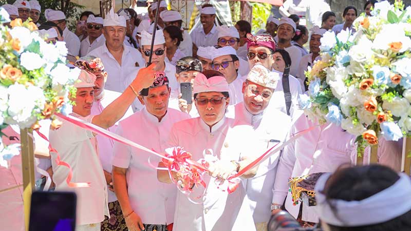 Balai Banjar Dawas Tibubeneng Diresmikan Bupati Badung