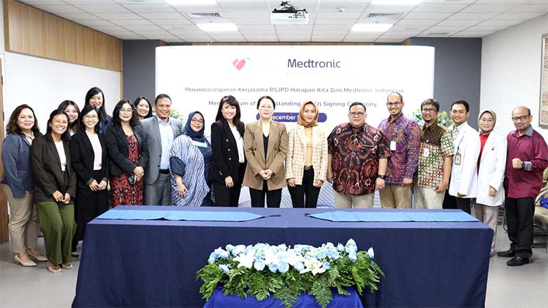 RS Harapan Kita dan Medtronic, Kolaborasi Tingkatkan Layanan dan Kemampuan Kesehatan Kardiovaskular di Indonesia 