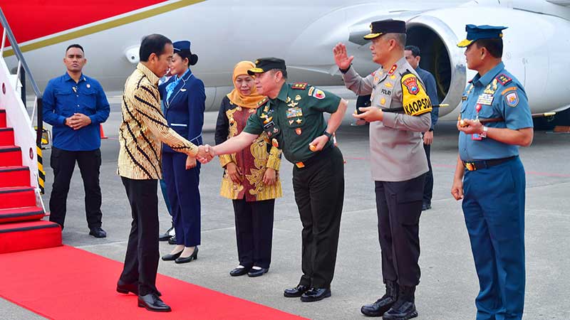 Pangdam Brawijaya Kawal Kunjungan Presiden Jokowi di Unesa