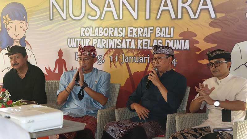 Wabup Suiasa Dampingi Menparekraf dalam ‘Kelana Nusantara’