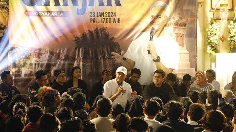 Gelar Tikar Ganjar di Jogjakarta:…