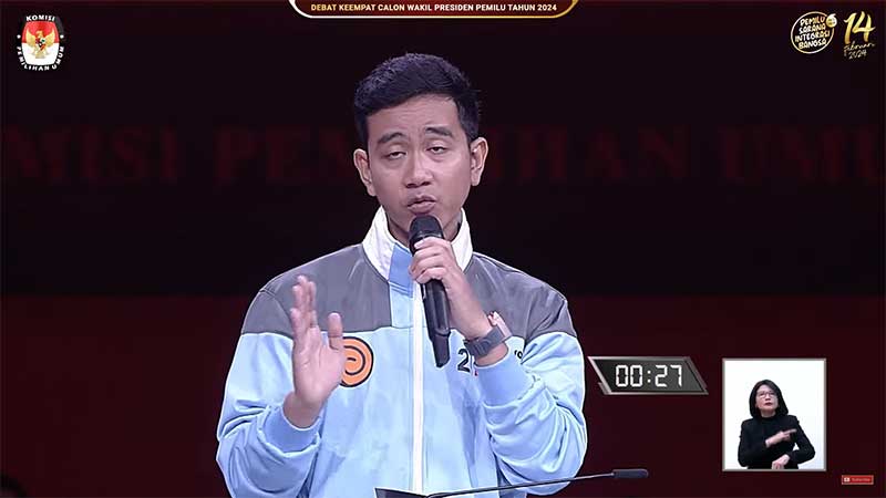 Gibran Dianggap Blunder saat Debat Cawapres, TKN Fanta Bilang Ada Teorinya