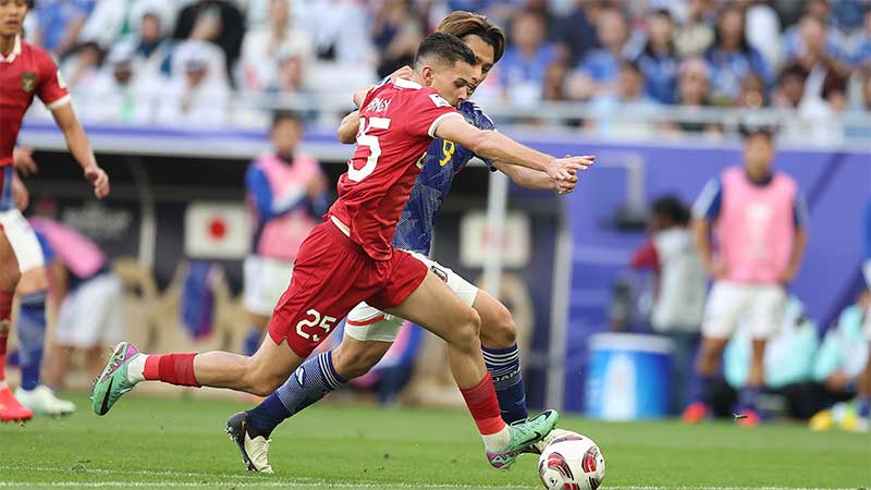 Kalah 1-3 Kontra Jepang, Timnas Indonesia Sudah Berjuang