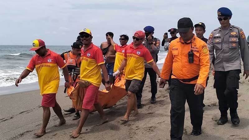 Penemuan Korban Tenggelam di Pantai Berawa Canggu, Badung
