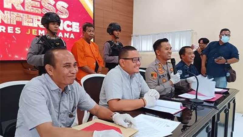 Polres Jembrana Berhasil Bekuk Residivis Terduga Penipu Penjualan Tanah Kavling