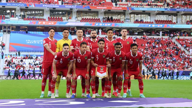 HORE…. Indonesia Lolos ke Babak 16 Besar Piala Asia