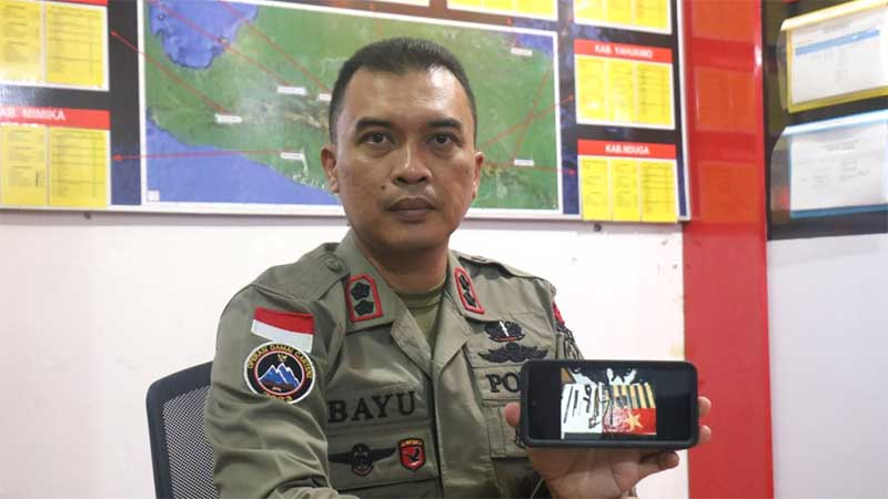 KKB Ilaga Bakar Puskesmas, 1 Tewas dan 2 Ditangkap oleh Satgas TNI-Polri