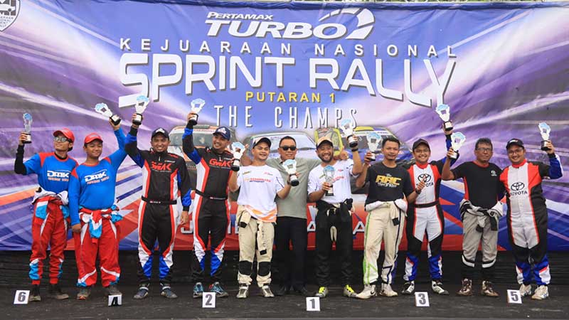 Kejurnas Sprint Rally Putaran I Nasional Sukses Digelar di Jembrana, Bali