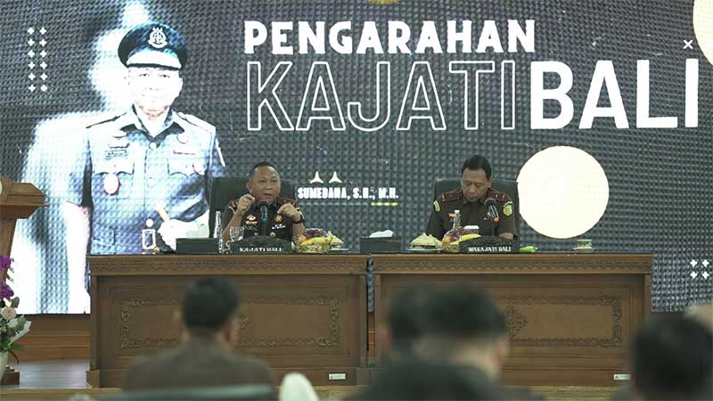 Jabat Kajati Bali, Ini Arahan Pertama Ketut Sumedana