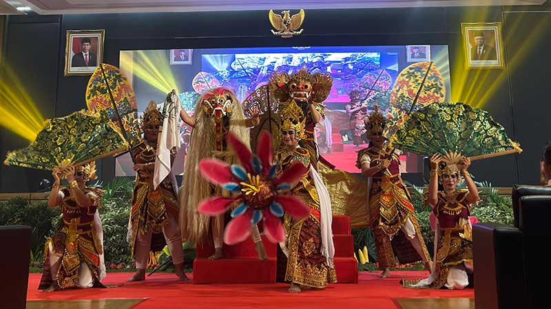 Tari Lung Sri Sunari Kanwilkumham Bali Sabet Juara di Dirjen PAS Jakarta