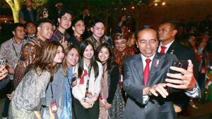 Di Melbourne, Presiden Jokowi Disambut Antusias Masyarakat Indonesia