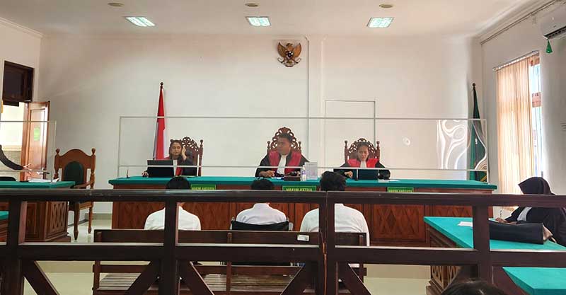 Sidang Perkara Narkotika di PN Singarja, Para Terdakwa Dituntut Hukuman Mati dan Seumur Hidup