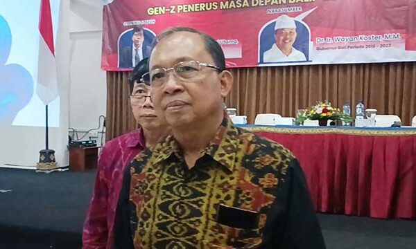 Rektor Undhira Dukung Wayan Koster Dua Periode Gubernur Bali