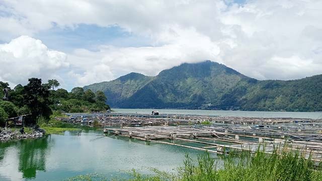 Air Danau Batur Berubah Warna, Diduga Ini Sebabnya