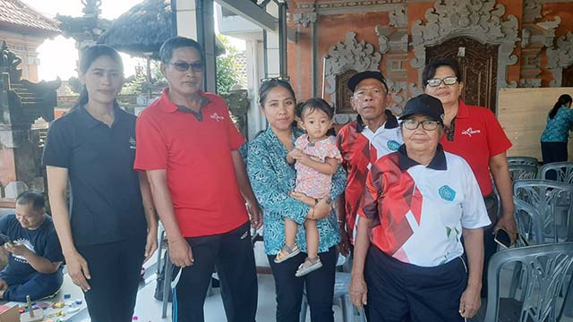 RSU Bhakti Rahayu Denpasar Cek Kesehatan Mata Gratis di Posyandu Paripurna Banjar Penatih