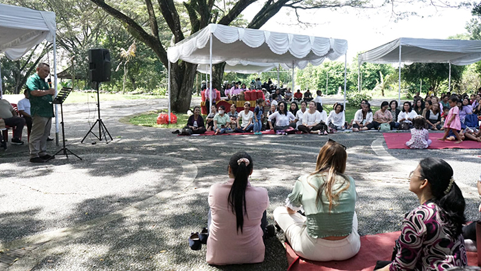 Persekutuan Wanita Kristen Jembrana Rayakan Paskah di Kebun Raya Jagatnatha
