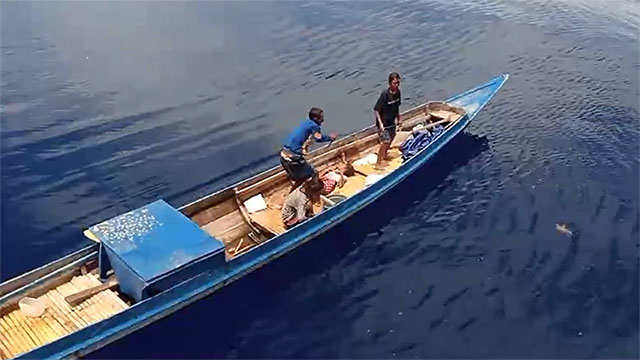 16 Hari Terapung Dengan Longboat, Warga KKT Ditemukan 3 Selamat 1 Meninggal