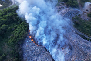 TPA Suwung terbakar