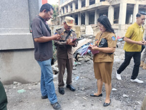 Badung Satpol PP Cek Lokasi di Jalan Batu Mejan Canggu