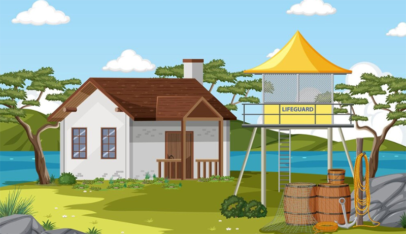 ilustrasi vila