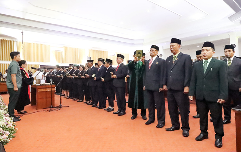 pelantikan anggota dprd jembrana