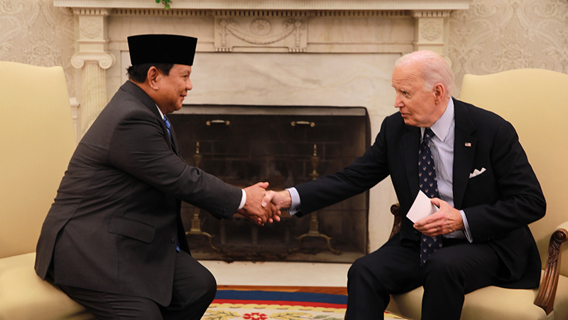 Prabowo Temui Biden 2