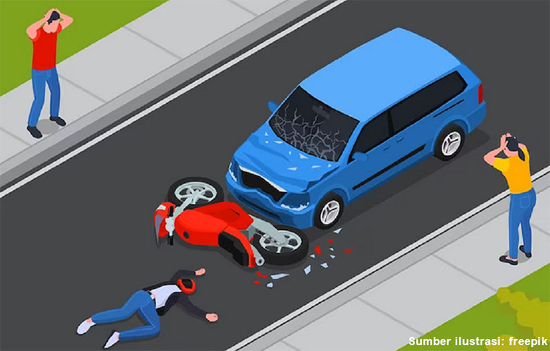 ilustrasi kecelakaan