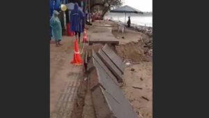 Badung Pedesterian Kuta Jebol