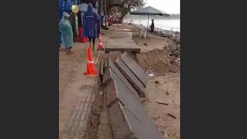 Badung Pedesterian Kuta Jebol