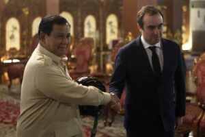 Presiden Prabowo terima Menhan Prancis Sebastian Lecornu