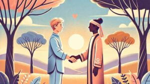 ilustrasi persaudaraan