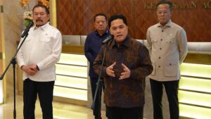 jaksa agung dengan menteri BUMN