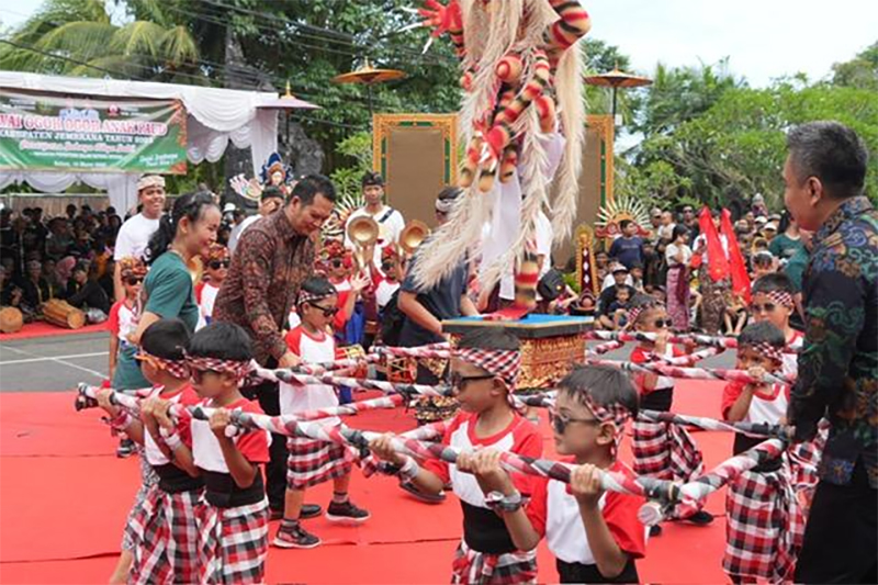 lomba ogoh ogoh anak