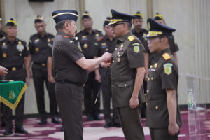 pelantikan pejabat kejagung