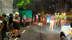 kecelakaan di diponegoro