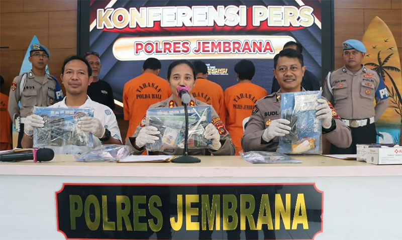 release tersangka narkoba