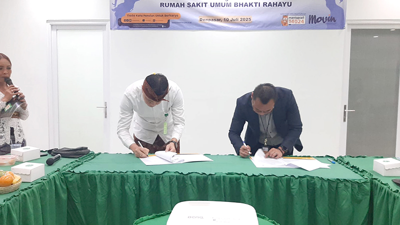penandatangan MoU